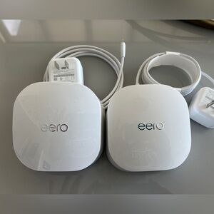 TWO eero 6 dual band WiFi Extenders